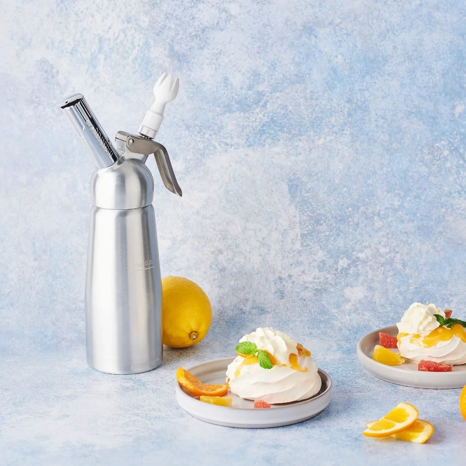 Siphon et des pâtisserie