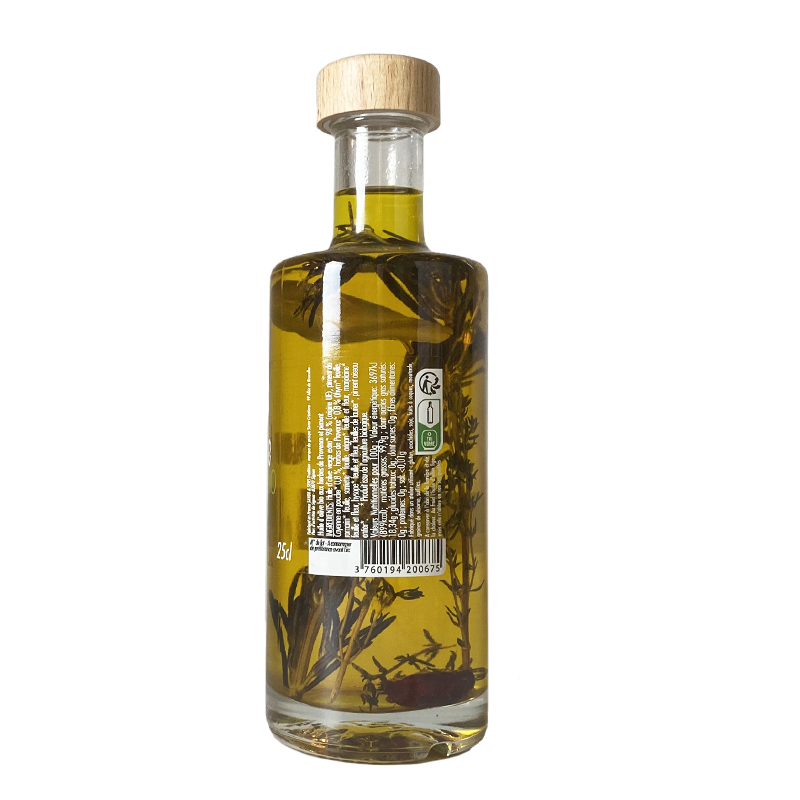 Huile dolive bio au piment dEspelette 25cl