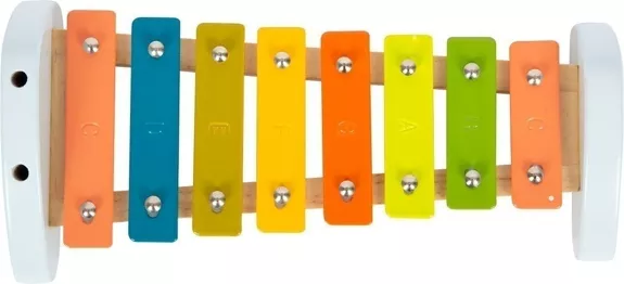 Xylophon pour enfant vue de haut