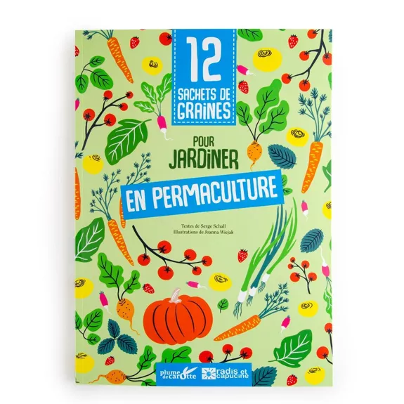 Je jardine en permaculture : 12 sachets de graines et livret