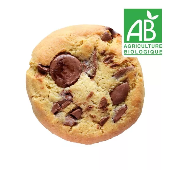Kit de préparation certifié bio pour 12 cookies chocolat au lait
