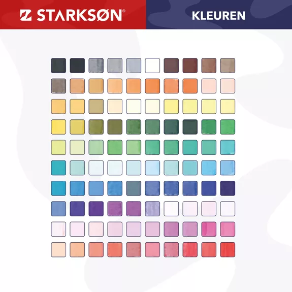 Feutres fins et pinceaux à base deau pour dessiner / Set de 102 pièces (Premium quality)