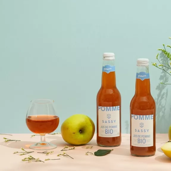 Jus de pomme Bio classique Inévitable 33 cl