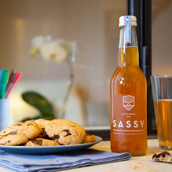 Jus de pomme Bio classique Inévitable 33 cl