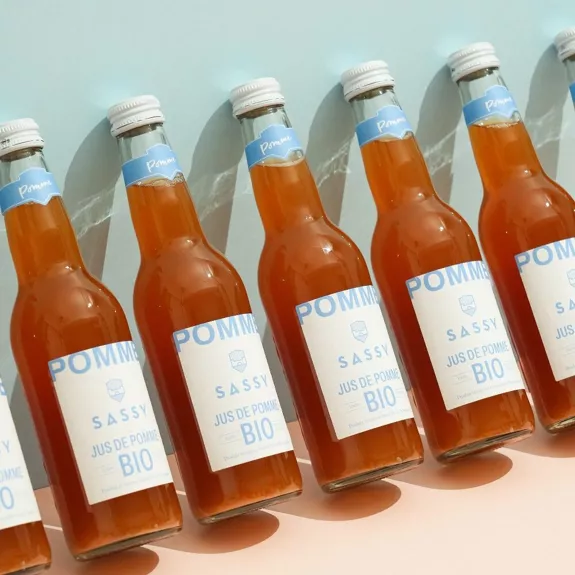 Jus de pomme Bio classique Inévitable 33 cl