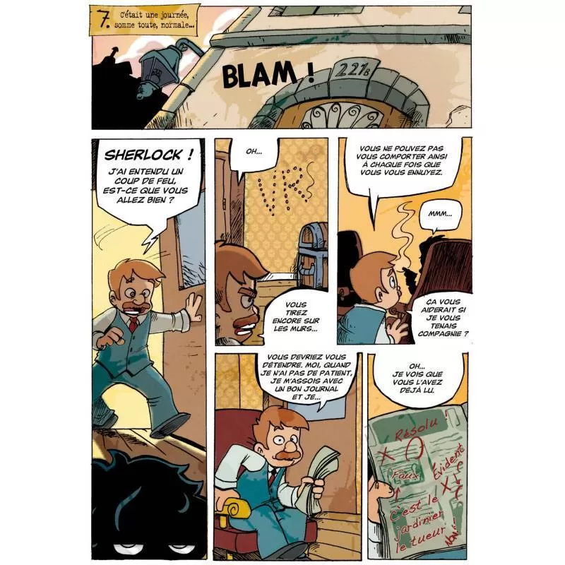 Sherlock Holmes Tome 1 BD dont vous êtes le héros
