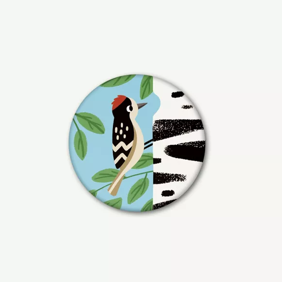Magnet rond 37 mm Pic / Specht