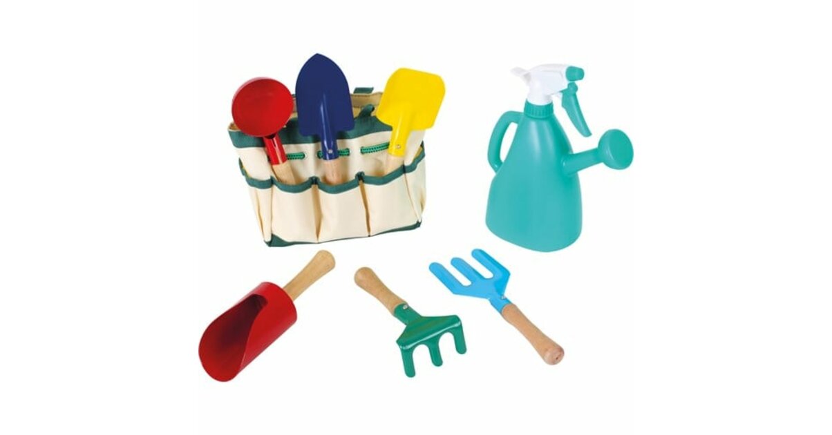 Kit outils jardinage 6 pièces dès 3 ans