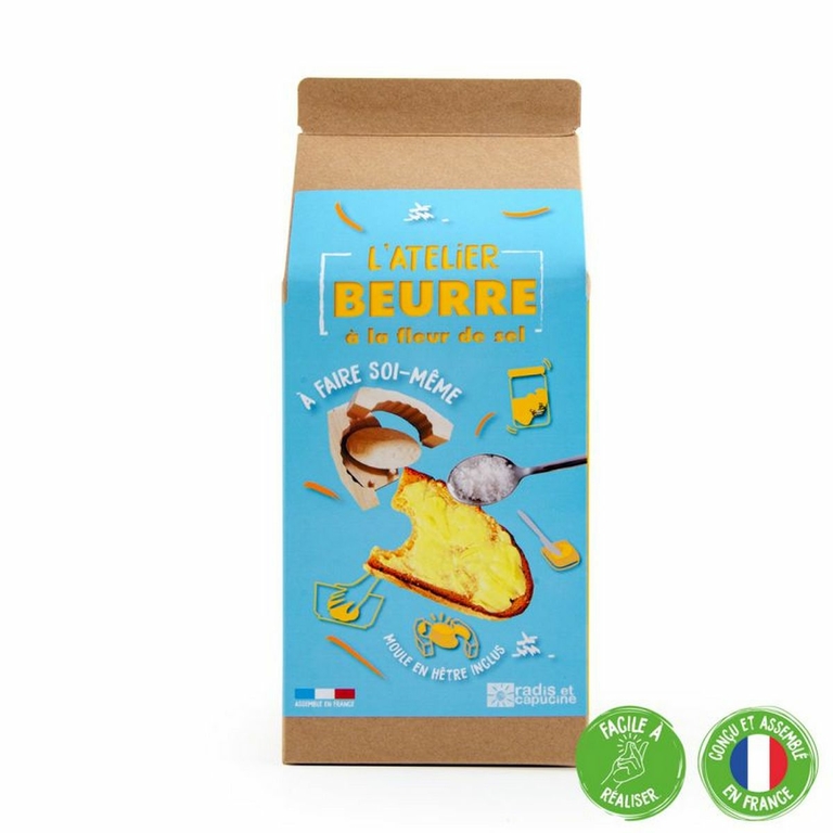 Coffret fabriquer son beurre à la fleur de sel / Atelier cuisine