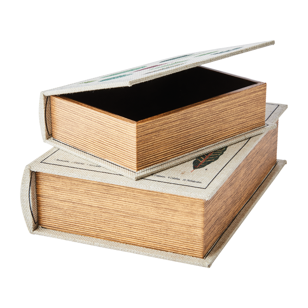 Brooke, livre vide-poche ou boite de rangement (grande taille)
