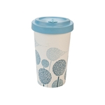 BAMBOO CUP DANDELIONS BLUE