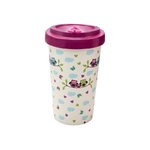 BAMBOO CUP OWLS PURPLE
