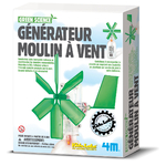 CHEZ UGO et LÉA Eveil et jeu Green science kidzlabs 4M générateur moulin à vent 1