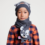 AFFENZAHN CHIEN BONNET ECHARPE ENFANT HIVER  cadeau idee cadeau enfant (8)