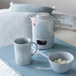 jolipa j line theiere avec bougie en ceramique bleue une idee cadeau d art de la table  (3)