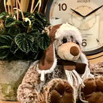 jolipa j line ours de collection avec bonnet et echarpe hiver  une idee cadeau (2)