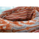 foulard zen ethic etole-blockprint-ikat-100-coton-110x180-cm une idee cadeau chez ugo et lea   (5)