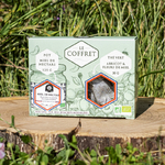 Les-abeilles-de-Malescot-coffret the vert abricot fleurs de miel et miel une idee cadeau chez ugo et lea  (1)