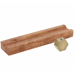 Porte encens paramita hexagone bronze Tierra Zen Chez Ugo et Lea 1