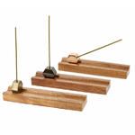 Porte encens paramita hexagone bronze Tierra Zen Chez Ugo et Lea 3