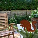 chez ugo et lea rostikal chat decoration jardin rouillé en fer (10)