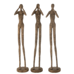 3 personnages muet, sourd et aveugle