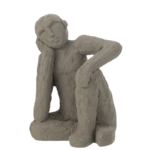 Statuette cale livre
