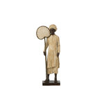 Sculture africaine qui représente un homme