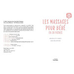 introduction du livre massages pour bébé