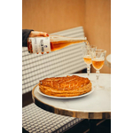 2 verres de cidres et un galette des roix