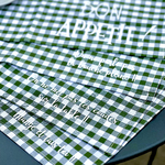 Plusieurs set de table avec phrases originales