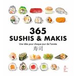 Couverture du livre 365 sushis et makis