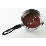 chocolat fondu dans une casserole