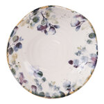 Assiette creuse design vue du dessus