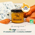 Mousse de carotte au bleu dAuvergne de la marque CLAC!
