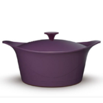Cocotte de couleur prune