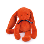 Peluche lapin Méloé 37 cm potiron