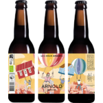 Trois bouteilles Arnold : bière bio double IPA 8% 33cl