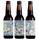 Trois bouteille Robert : bière bio de saison et ambrée 5,5% 33cl