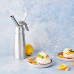 Siphon et des pâtisserie