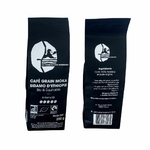 Café en grain Moka dEthiopie bio et équitable 250gr recto verso