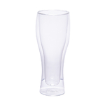 chopes de bières en verre double paroi