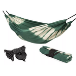 Hamac et couverture verte