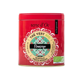 Thé bio vert Myrtille fruits rouges