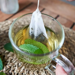 Thé bio vert menthe 80 gr en tasse