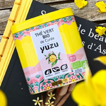 Thé bio vert Corée Yuzu 80 gr dans sa boîte
