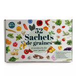 Coffret de 52  sachets de graines