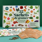 Coffret de 52  sachets de graines