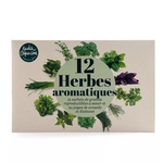 Aromates : 12 sachets de graines et livret