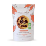 Kit de préparation certifié bio pour 12 cookies chocolat noir fleur de sel